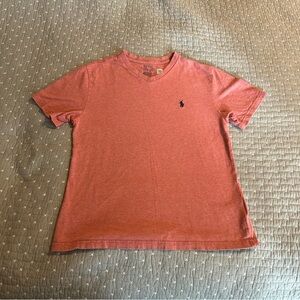 (Bundle 3 for $15) Polo by Ralph Lauren Boys Red Short Sleeve Tee 10/12
